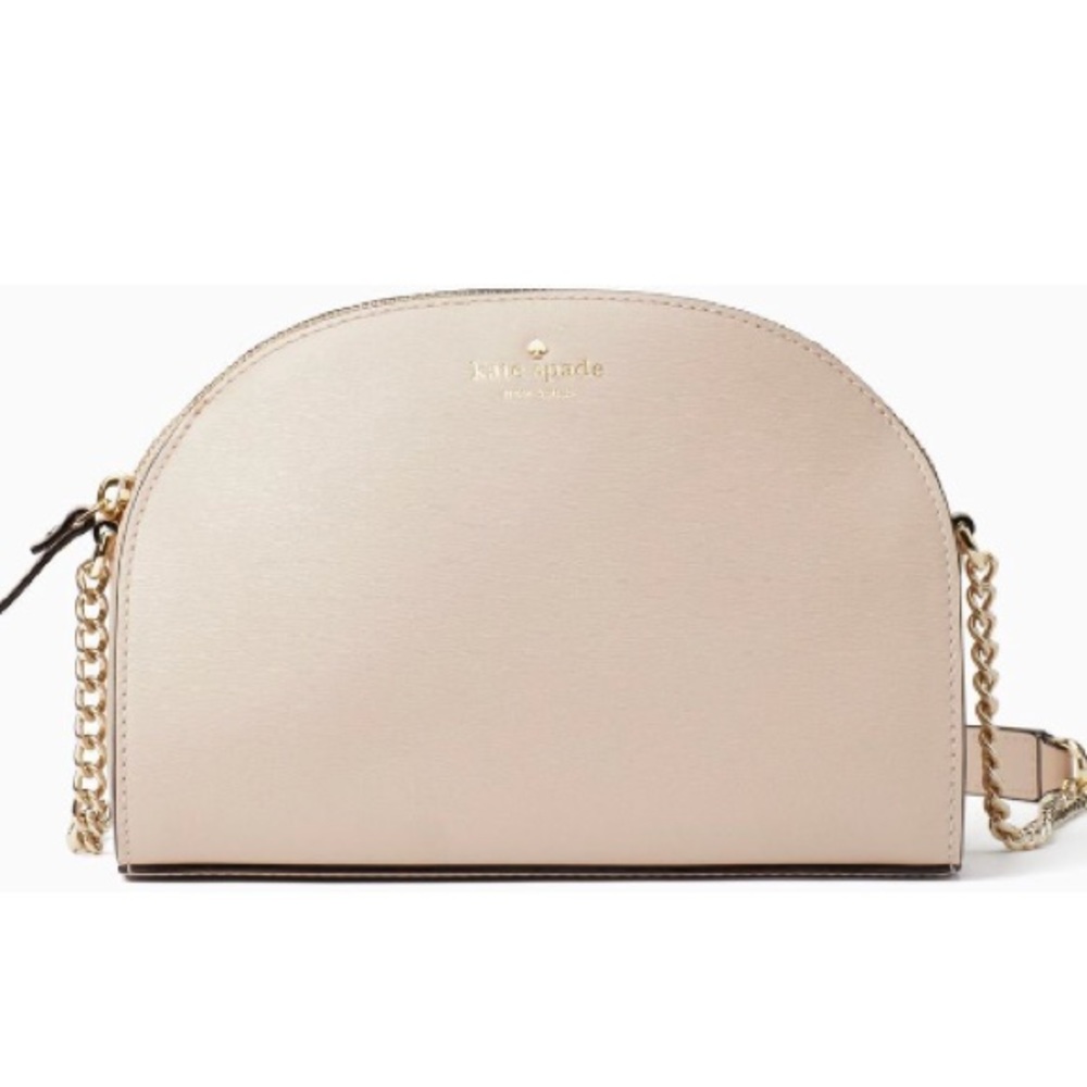 Kate Spade NWT Tan Leather Shoulder Bag - Picture 2 of 8